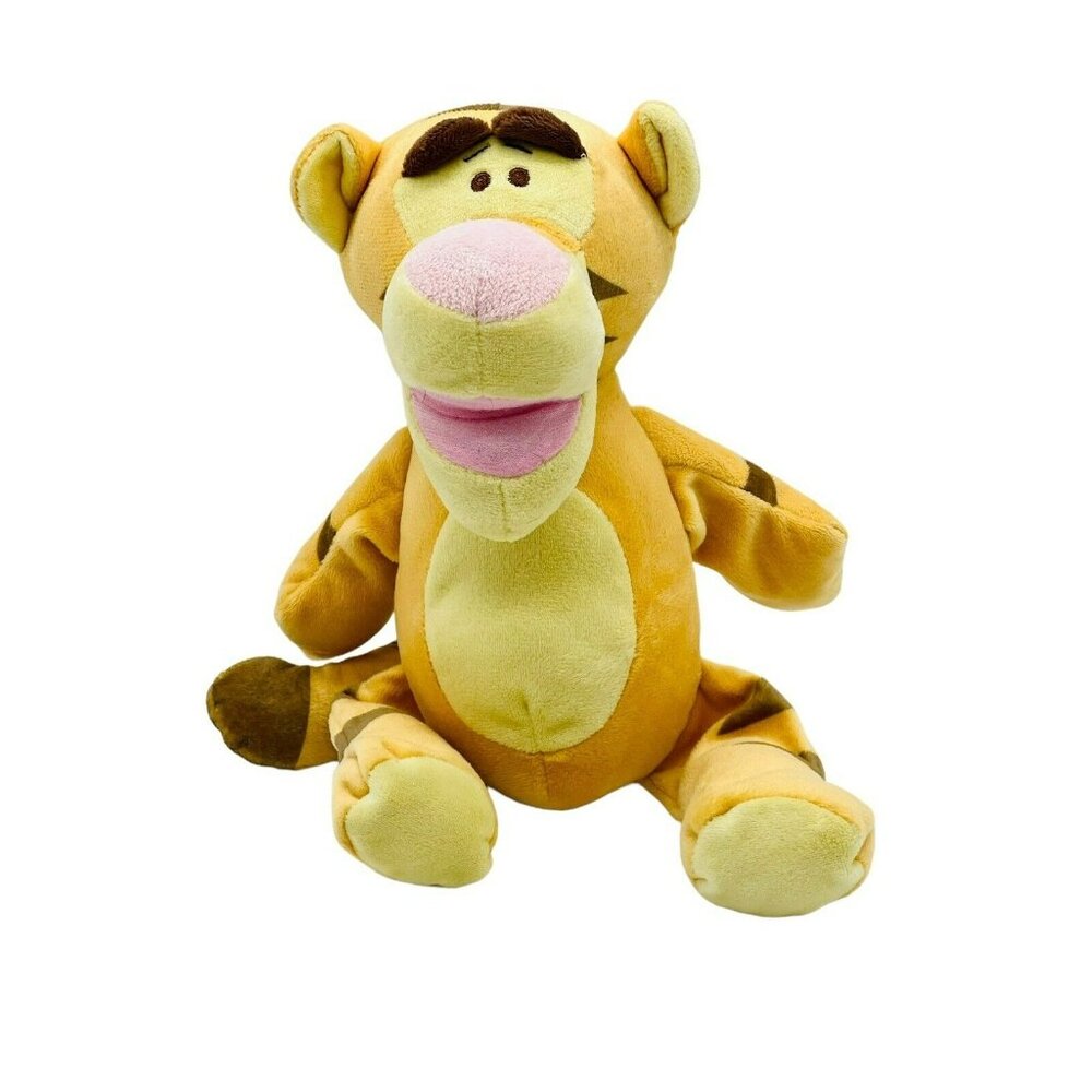 Disney Baby‎ Tigger Rattle Plush Crinkle Ears 9" Lovey Winnie the Pooh Stuffed